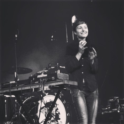 "after all I'm married to the wandering star" - Poliça am For Noise Festival 