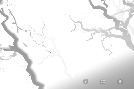 Ein Screenshot aus PolyFauna, aufgenommen in künstlichem Licht. 