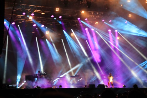 Zürich Openair 2014: Röyksopp & Robyn innerhalb ihrer "Do It Again" Tour