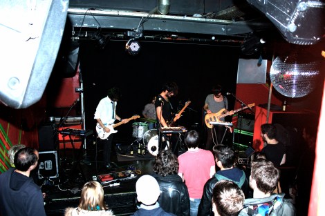 Phoria aus England gaben ein hyperaktives Konzert, das einen gefüllten Publikumssaal erfreute. 