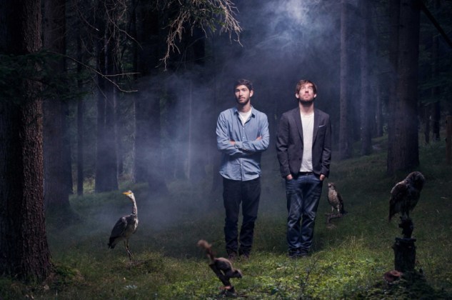 Aus Graubünden: Andrin Berchtold und Gian Reto Camenisch von der Electro-Pop Band FROM KID. 